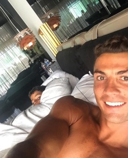 blueklectic:  zerosuit:  Cristiano and his son are so precious  My husband and my son