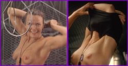 nude-celebz:  Dina Meyer topless from Starship Troopers