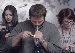 indica-illusions:  everyone needs some Ron Swanson smoking on their blog 