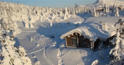 hearthandtimber:  Imagine trying to trek through here  #cabinporn #winterporn #logcabin #dreamhome #wildernessculture http://ift.tt/1Y2SYY7