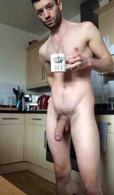Hot Guys Drinking Coffee