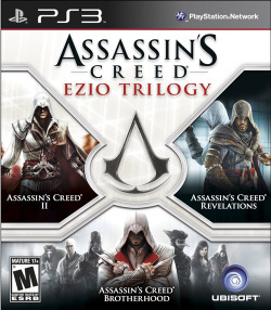 gamefreaksnz:   Assassin’s Creed: Ezio Trilogy (PS3) Renowned for its ground-breaking single-player storytelling &amp; multiplayer modes, Assassin’s Creed: Ezio Trilogy makes a great a gift, or simply to immerse yourself in an action-packed compilation.