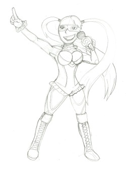 takunisdope:  Just boarded the Rainbow Mika hype train. I’ll color these when I get the chance. 