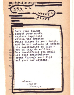 jamesandrewcrosby:  Typewriter Poetry #783 by James Andrew Crosby 