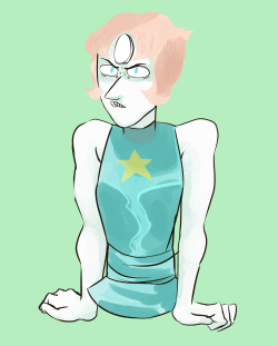 handscmebear:   100 favourite characters meme (in no particular order): #4 Pearl  drawing pearl angry is pretty much my favourite thing to draw