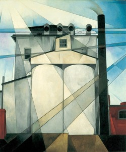 maletectonics:  My Egypt (1927) by Charles Demuth Oil on fiberboard; 35 3/4 × 30 in. (90.8 × 76.2 cm) 