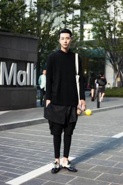 dibski:  Oh Min Seong at Seoul Fashion Week