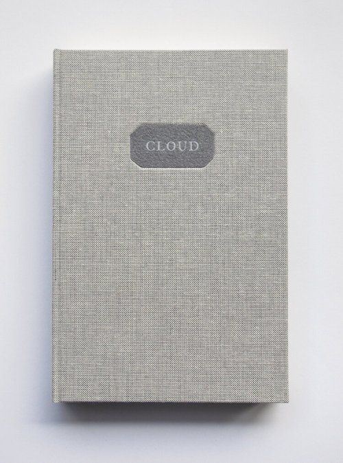 garadinervi:Marianne Dages, Cloud, Huldra Press @huldrapress, 2019, Edition of 2 Monoprint Handbound Books