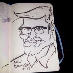 Drawing peeps at bars etc is wicked fun dude.  (at Union Street Restaurant)