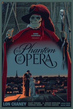 thepostermovement:  The Phantom of the Opera by Laurent Durieux