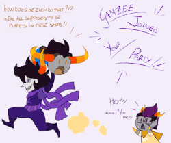 throne-stuck:  First party join! Hey wait! Come back here!   MOVE ERIDAN, QUICK! hehe I’m actually having fun doing those