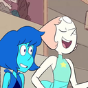 Spoilers!Wow! I honestly did not expect to have both of those possible outcomes to mix and match, be right and be wrong. Pearl has moved on, healed and is dating someone. She is not Lapis, but holy smokes we need to know her name because I actually like