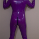 kyliemarilyn:  Being aroused by touching my #latex body and seeing the #heavyrubber rubber doll coming to life. I love being in a #latexcatsuit. xoxo Kylie 