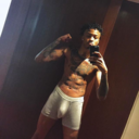 celebrity-eggplants:  I’m guessing this is what Kelly Oubre got fined ฟk for…