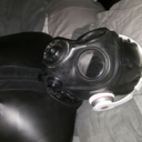 mattinrubber:  Eventually the box lid was closed and @trikoot was left to relax in his rubber suit   a rubber sleepsack   a neoprene sleepsack, firmly strapped down, to watch some videos and let the Venus do its job 