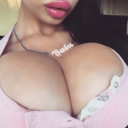 bimbo-obsession: Latina bimbo with big fake 1200cc boobs 
