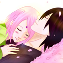 sasughke:  please consider: sasuke wrapping his arm around sakura, nuzzling the space between her neck and shoulder, breathing in her familiar scent, feeling the warmth of her body. feeling safe and content. 