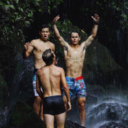 hawaiiwood:  bisexualfantasyland:  Should I or shouldn’t I? Yeahhhhh probably should   Omg 