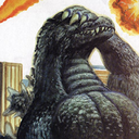 gameraboy:  Godzilla’s flying kick! Godzilla vs. Megalon (1973) 