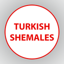 turkishshemales:  Turkish Shemale Ela Gangbang