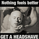 razormaster1:  Forced Head- &amp; Pubic Shave Video “Die totale Rasur” 
