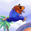 guineapigparkour:    The animation cycles created so far for the new character design for Guinea Pig Parkour