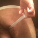 So much precum leaks out of this horny fucker that he does not need to worry about lube ever. 