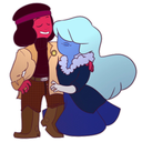 pearl-likes-pi:remember when Ruby and Sapphire just full on Kissed on screen front and center on TV? Anyways i just think about that a lot