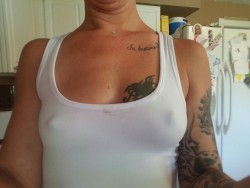 unusuallyawesomenipples:  longnippless:Wifes worried about her nipples being to long, what u think? your wife is completely wrong because her nipples are INCREDIBLE.and you guys need to take more photos and submit because WE WANT TO SEE MORE!!!