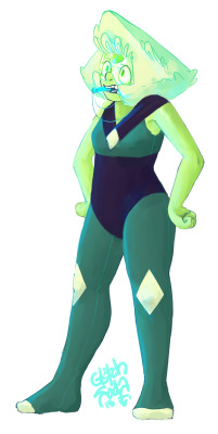 daxdraws:  fr&ndash;sk:  fr&ndash;sk:  youeitherskateoryoudie:  lulzyrobot:  emarelda:  glitchsoda:  I’m starting a peridot train  credit to this post for the idea Take my image and draw your version of Peridot next to it, then post your full size