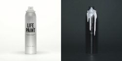 wetheurban:   DESIGN: Volvo Introduces LifePaint: A Reflective Spray Only Visible at Night Volvo (the car manufacturer) have just released a luminous paint that’s invisible during the day and then brightly fluorescent at night as soon as car headlights