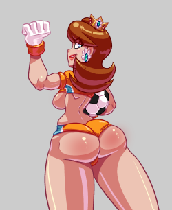 grimphantom:  nevarky:  The deed is done.  Oh yeah, some sexy Daisy booty!  there needs to be more Daisy love &lt;3 &lt;3 &lt;3