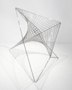 silver-blonde:  Parabola Chair by Carlo Aiello 