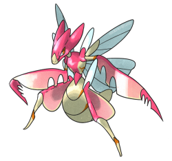 mackaroon:  Please please let there be an orchid mantis fairy/bug evolution for scyther!! I made my own version but I’m really hoping for this to happen!  Or at least a fairy/bug type.  My guy needs a name though!  Something that starts with “Sc”