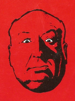 Illustration of Alfred Hitchcock from Alfred Hitchcock presents Stories My Mother Never Told Me: Part One (Pan 1964).