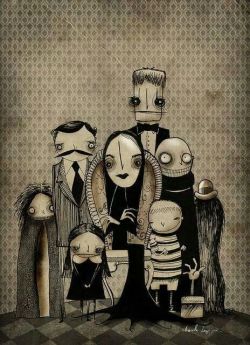 horrorsoflife:  Love the Addams family.