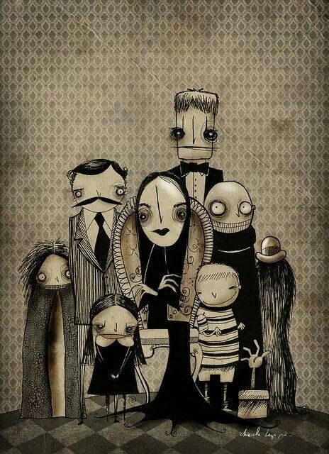 XXX horrorsoflife:  Love the Addams family. photo