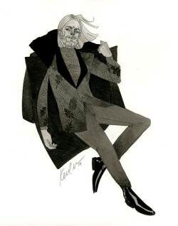 kevinwada:  Thor HeroesCon 2014 sketch Fashionized in McQueen.  Ya can’t miss with that.  We almost went the naughty route a la his brother Loki, but I had completed Thor too early for the switch in request.  Next time… 