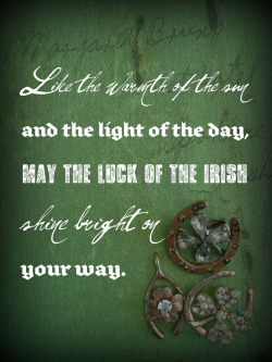 An Irish blessing to everyone today