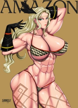 5angle:Amazon from dragon’s crown  ;9