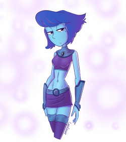 Lapis dressed as Starfire from Teen Titans!