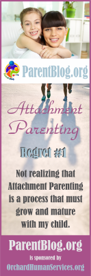 Explore how Attachment Parenting must evolve as your children grow up. ParentBlog.org is sponsored by The Orchard Human Services, Inc. and offers information about parenting and special needs &hellip; including support for Attachment Disorders (RAD -