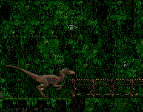 segacity:  Raptor Jump‘Jurassic Park: Rampage Edition’SEGA Mega Drive
