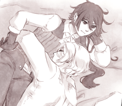 in-sunlight:Vanitas never signed up for this. Probably.[Haaahaa how overdone is the hug-pillow thing by now…?]