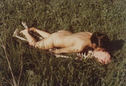 Ana Mendieta (1948-1985), Cuban American performance artist, sculptor, painter and video artist. She died on the 8th September 1985 in New York from a fall from her 34th floor apartment where she lived with her husband, minimalist sculptor Carl Andre.