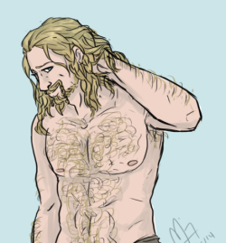 mhyin:  HAPPY FILI FRIDAY!!! Here’s a collection of shirtless/mostly naked Fili’s that I’ve drawn. (x)(x)(x)(x)(x)