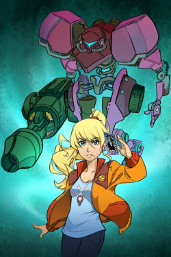 guilherme-rm:  Samus Aran’s Persona Maybe this is a weird fandom mashup, but it was fun to make. If there’s interest I’ll do it for more nintendo characters. 