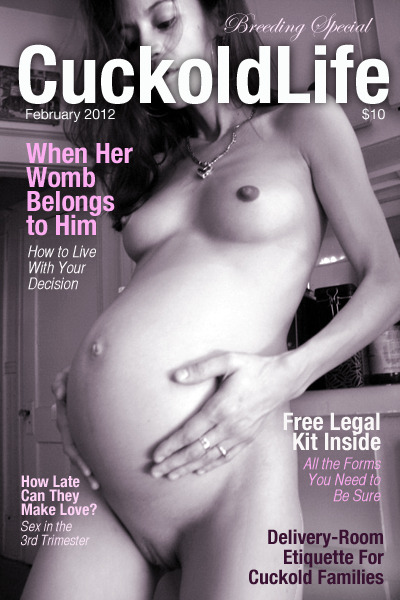 newbiecuckold:  I wish this was a real magazine! 