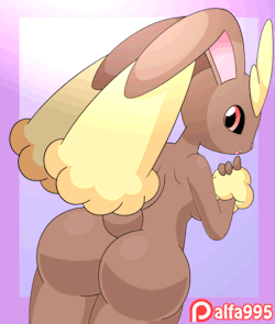 alfa995-nsfw: Lopunny showing off her bun buns, and a bit more~ (Full release of this post) I posted this on my Patreon last month. For early access to lewd animations and other neat perks please consider supporting me!  And be sure to follow my nsfw