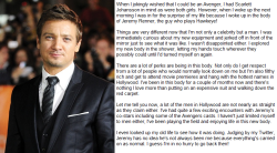  Jeremy Renner’s Life Requested by Anonymous
